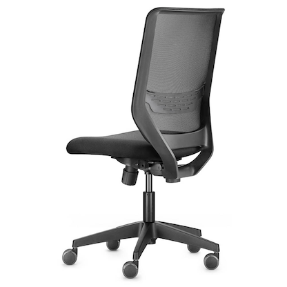 Artikelbild 4 für Trendoffice by Dauphin Bürostuhl to-sync work mesh one, 9241 SY0 A0 Stoff schwarz, Gestell schwarz, Artikelnummer 655468