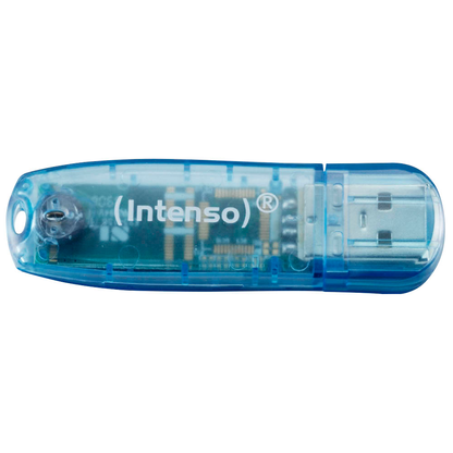 Artikelbild 2 für AKTION: Intenso USB-Stick Rainbow Line blau 4 GB, Artikelnummer 140673