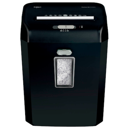 Artikelbild 16 für Rexel ProMax REX823 Aktenvernichter mit Partikelschnitt P-4, 4 x 40 mm, bis 8 Blatt, schwarz, Artikelnummer 437051