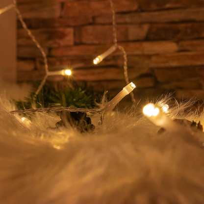 Artikelbild 7 für Idena NewTec 200er LED Lichtervorhang transparent 1,5 m, Artikelnummer 761672