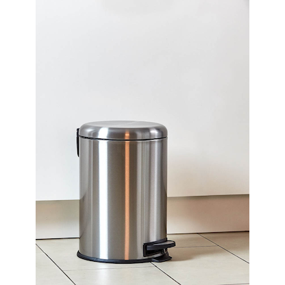 Artikelbild 4 für WENKO Leman Mülleimer 20,0 l silber, Artikelnummer 805404