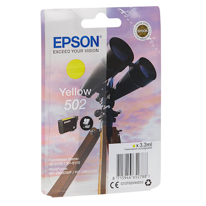 Artikelbild 2 für EPSON 502/T02V44 gelb Druckerpatrone, Artikelnummer 510836
