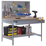 Artikelbild 1 für Simonrack Werkbank SIMONWORK BT2 BOX silber 1 Schublade 121,0 x 61,0 x 144,5 cm, Artikelnummer 358289