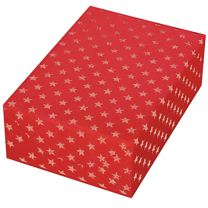 Artikelbild 16 für JUNG SCHÖNER VERPACKEN Geschenkpapier Weihnachtssterne mehrfarbig, 20,0 m, Artikelnummer 554347