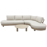 Artikelbild 1 für BEST Loungegruppe Salerno sand Kunststoff, Metall, 3-teilig, Artikelnummer 660447