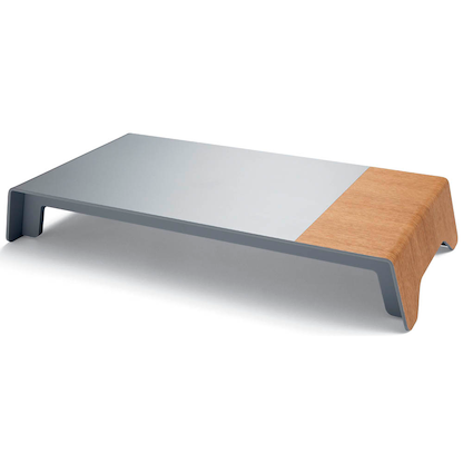 Artikelbild 16 für SIGEL Monitorständer blanko Smartstyle silber/holzfarben, Artikelnummer 926774