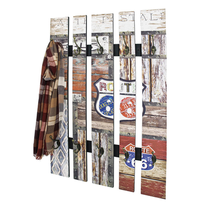 Artikelbild 2 für HAKU Möbel Wandgarderobe 32850 Motiv Holz 10 Haken 65,0 x 100,0 cm, Artikelnummer 552362