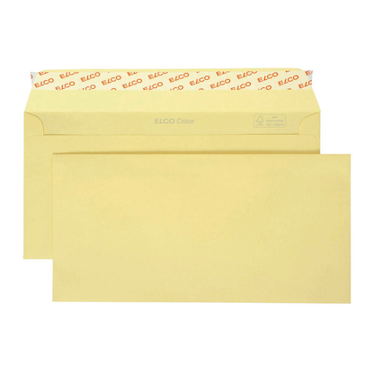 Artikelbild für ELCO Briefumschläge Color DIN lang ohne Fenster hellchamois haftklebend 250 St., Artikelnummer 288948