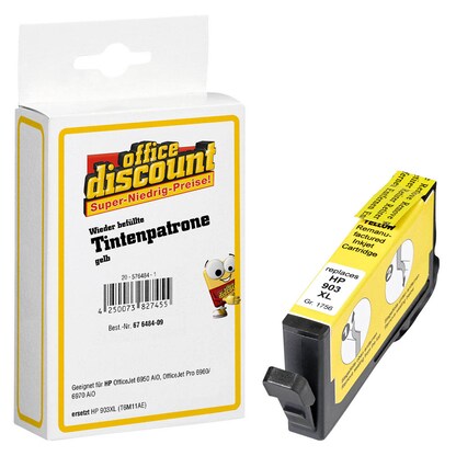 Artikelbild 17 für office discount gelb Druckerpatrone kompatibel zu HP 903XL (T6M11AE), Artikelnummer 576484