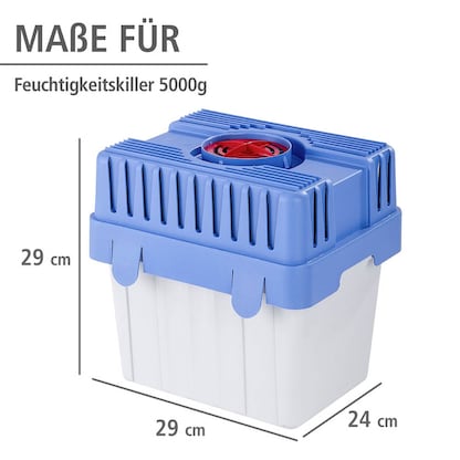 Artikelbild 2 für Maximex Raumentfeuchter weiß/blau, 5,0 kg, Artikelnummer 700231