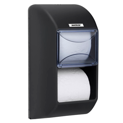 Artikelbild 13 für KATRIN Toilettenpapierspender 104452 schwarz Kunststoff, Artikelnummer 865164