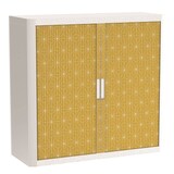 Artikelbild 1 für PAPERFLOW easyOffice Vintage Rollladenschrank 60772 2 Fachböden 110,0 x 41,5 x 104,0 cm, Artikelnummer 210417