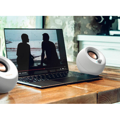 Artikelbild 2 für CREATIVE PEBBLE V3 Lautsprecher weiß, Artikelnummer 435638