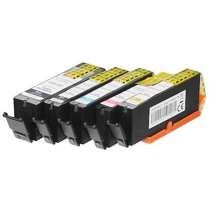 Artikelbild 3 für edding EDD-625 2x schwarz, cyan, magenta, gelb Druckerpatronen kompatibel zu Canon PGI-580XXL BK, CLI-581XXL BK/C/M/Y, 5er-Set, Artikelnummer 476501