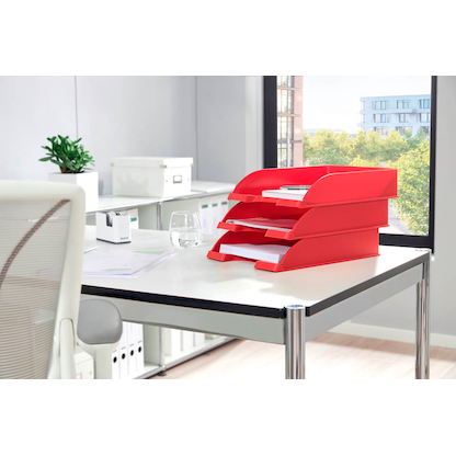 Artikelbild 3 für AKTION: LEITZ Briefablage Plus rot, Artikelnummer 653208