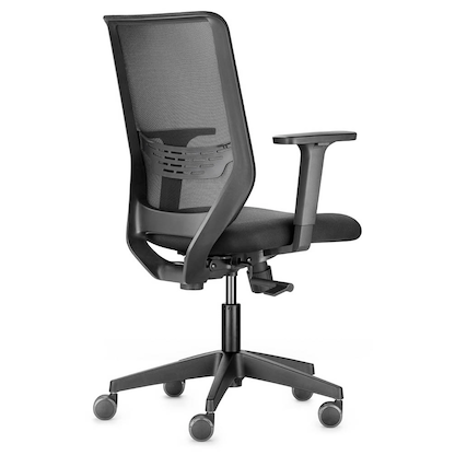 Artikelbild 7 für Trendoffice by Dauphin Bürostuhl to-sync work mesh one, 9241 SY0 A236 Stoff schwarz, Gestell schwarz, Artikelnummer 655537