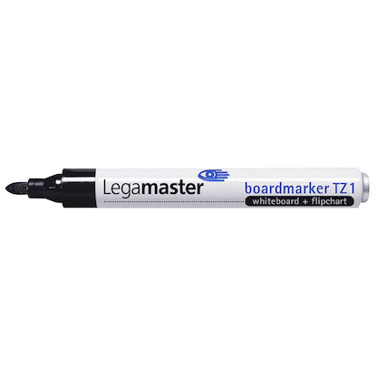 Artikelbild 2 für Legamaster TZ 1 Whiteboard- und Flipchart-Marker schwarz 1,5 - 3,0 mm, 10 St., Artikelnummer 445991