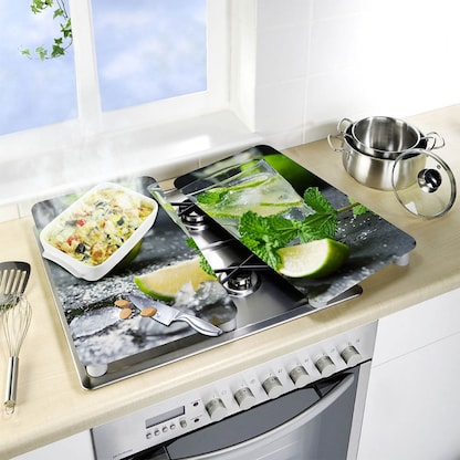 Artikelbild 5 für WENKO Herdabdeckplatten Mojito grün, 2 St., Artikelnummer 665473