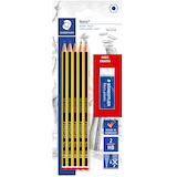 Artikelbild 1 für STAEDTLER Noris® 120 Bleistifte HB schwarz/gelb, 1 Set, Artikelnummer 718112