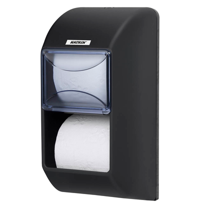 Artikelbild 2 für KATRIN Toilettenpapierspender 104452 schwarz Kunststoff, Artikelnummer 865164