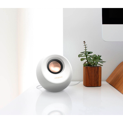 Artikelbild 3 für CREATIVE PEBBLE V3 Lautsprecher weiß, Artikelnummer 435638