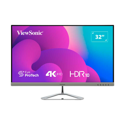 Artikelbild 2 für ViewSonic VX3276-4K-MHD Monitor 80,0 cm (31,5 Zoll) silber, Artikelnummer 123723