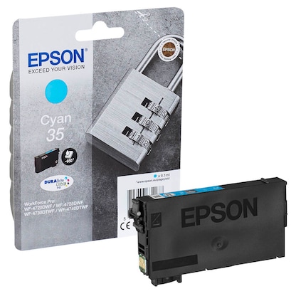 Artikelbild 13 für EPSON 35 / T3582 cyan Druckerpatrone, Artikelnummer 371296