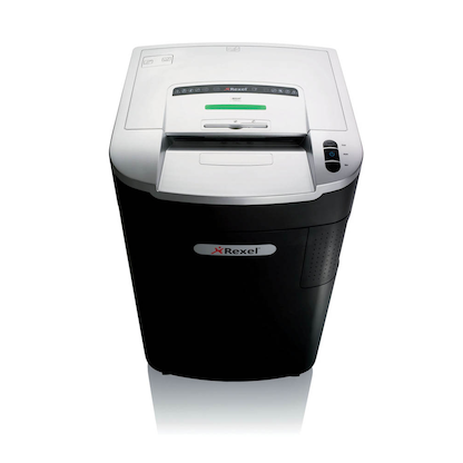 Artikelbild 6 für Rexel Mercury RLM20 Aktenvernichter mit Partikelschnitt P-4, 4 x 40 mm, bis 20 Blatt, schwarz, Artikelnummer 549749
