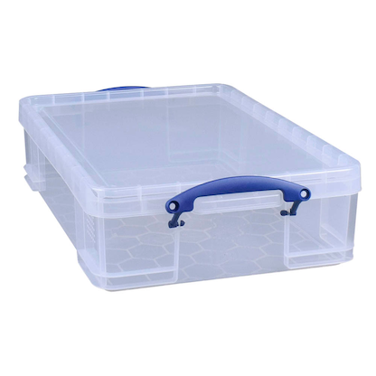 Artikelbild 3 für Really Useful Box Aufbewahrungsbox 24,5 l transparent 40,0 x 60,0 x 15,5 cm, Artikelnummer 575896