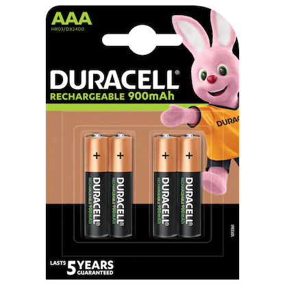 Artikelbild für 4 DURACELL Akkus PreCharged Micro AAA 900 mAh, Artikelnummer 570263