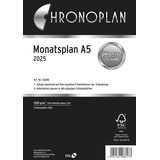 Artikelbild 1 für CHRONOPLAN Kalendereinlage 2025 Monatsplan A5, Artikelnummer 354266