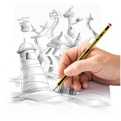 Artikelbild 3 für STAEDTLER Noris® 120 Bleistifte HB schwarz/gelb, 1 Set, Artikelnummer 718112