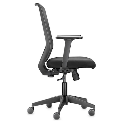 Artikelbild 8 für Trendoffice by Dauphin Bürostuhl to-sync work mesh one, 9241 SY0 A236 Stoff schwarz, Gestell schwarz, Artikelnummer 655537