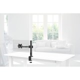 Artikelbild 1 für hama Monitor-Halterung FULLMOTION 00118493 schwarz für 1 Monitor, Tischklemme, Artikelnummer 676161