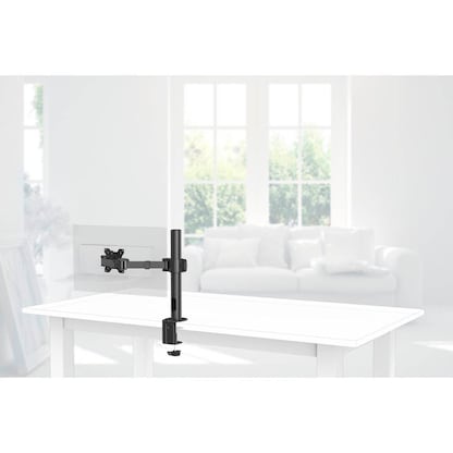 Artikelbild 2 für hama Monitor-Halterung FULLMOTION 00118493 schwarz für 1 Monitor, Tischklemme, Artikelnummer 676161
