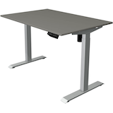 Artikelbild 1 für Kerkmann Move 1 elektrisch höhenverstellbarer Schreibtisch grafit rechteckig, T-Fuß-Gestell silber 120,0 x 80,0 cm, Artikelnummer 287662