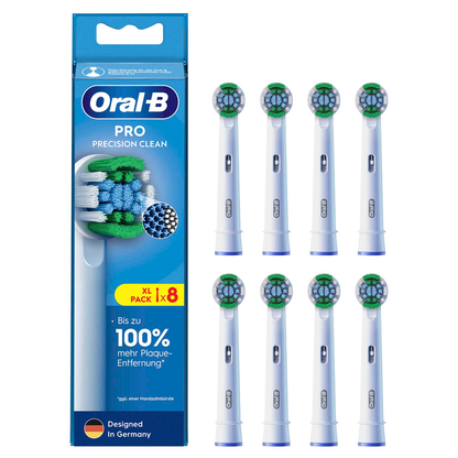 Artikelbild für 8 Oral-B PRO Precision Clean Zahnbürstenaufsätze, Artikelnummer 273266
