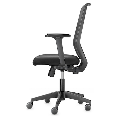 Artikelbild 5 für Trendoffice by Dauphin Bürostuhl to-sync work mesh one, 9241 SY0 A236 Stoff schwarz, Gestell schwarz, Artikelnummer 655537