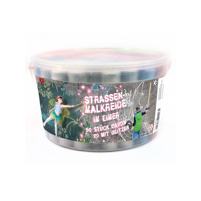 Artikelbild 18 für Straßenmalkreide Glitzer farbsortiert 50 St., Artikelnummer 675346