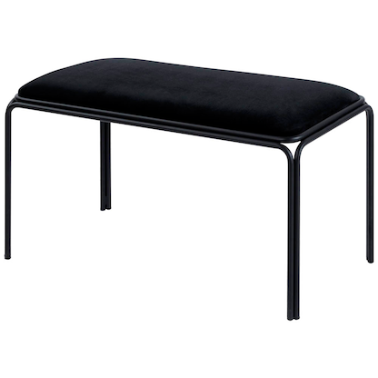 Artikelbild für meet powered by PAPERFLOW Sitzbänke BISTRO BBISX2V.01 schwarz Stoff 90,0 cm, 2 St., Artikelnummer 230098