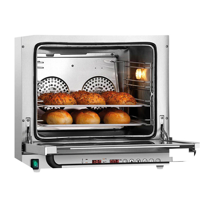 Artikelbild 2 für Bartscher AT90-DIG Heißluftofen 2670 W silber, Artikelnummer 426417