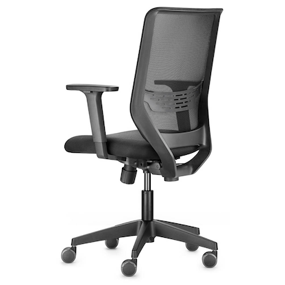 Artikelbild 4 für Trendoffice by Dauphin Bürostuhl to-sync work mesh one, 9241 SY0 A236 Stoff schwarz, Gestell schwarz, Artikelnummer 655537