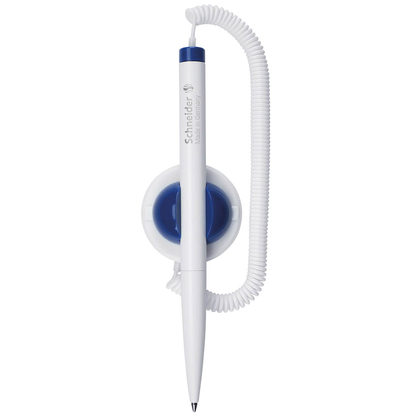 Artikelbild 2 für Schneider Kugelschreiber Klick-Fix-Pen weiß, Schreibfarbe: blau, 1 St., Artikelnummer 553014