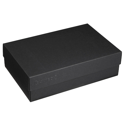 Artikelbild 3 für 2 BUNTBOX L Geschenkboxen 3,6 l schwarz 26,6 x 17,2 x 7,8 cm, Artikelnummer 303794