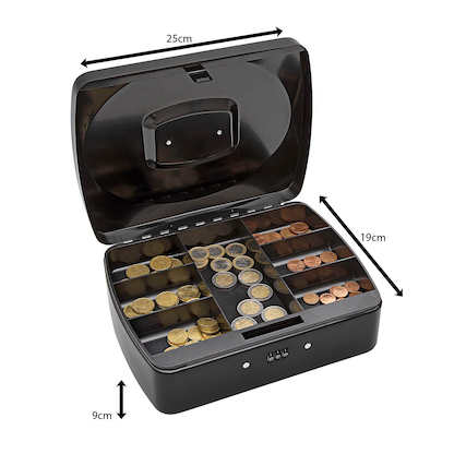 Artikelbild 3 für WEDO Geldkassette 146321Z Größe 3 schwarz, Artikelnummer 818620