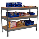 Artikelbild 1 für Simonrack Werkbank SIMONWORK BASIC 3 silber 150,0 x 75,0 x 90,0 cm, Artikelnummer 980906