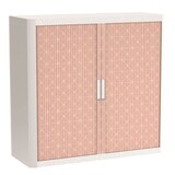 Artikelbild 1 für PAPERFLOW easyOffice Vintage Rollladenschrank 60932 2 Fachböden 110,0 x 41,5 x 104,0 cm, Artikelnummer 209969