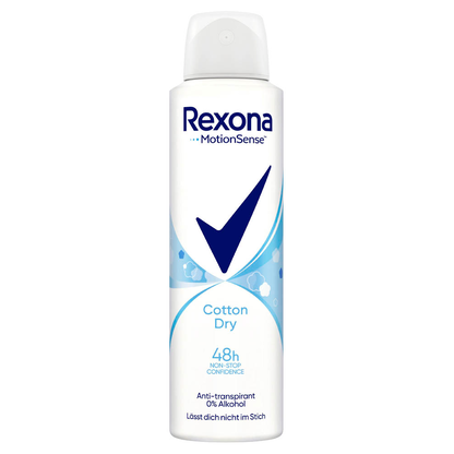 Artikelbild für Rexona 48h Cotton Dry Deo-Spray 150 ml, Artikelnummer 921993