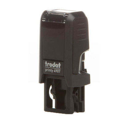 Artikelbild 4 für trodat Textstempel, individualisierbar Printy 4907 selbstfärbend schwarz mit Logo, 1 St., Artikelnummer 415428