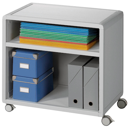 Artikelbild 3 für PAPERFLOW Mobil Bürowagen grau 3 Ebenen 65,1 x 33,0 x 64,5 cm, Artikelnummer 615716